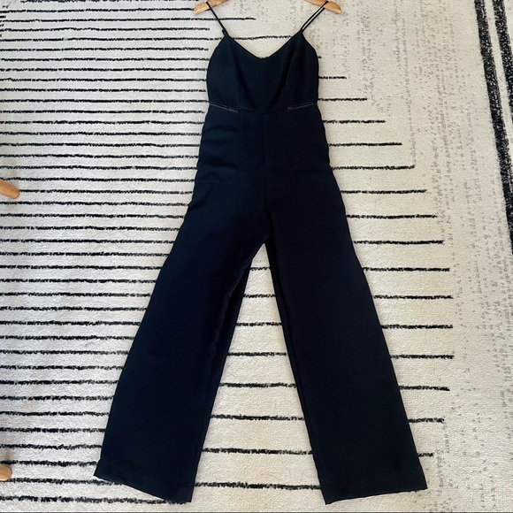 NWOT Anthropologie Magdalena black jumpsuit - Picture 9 of 12